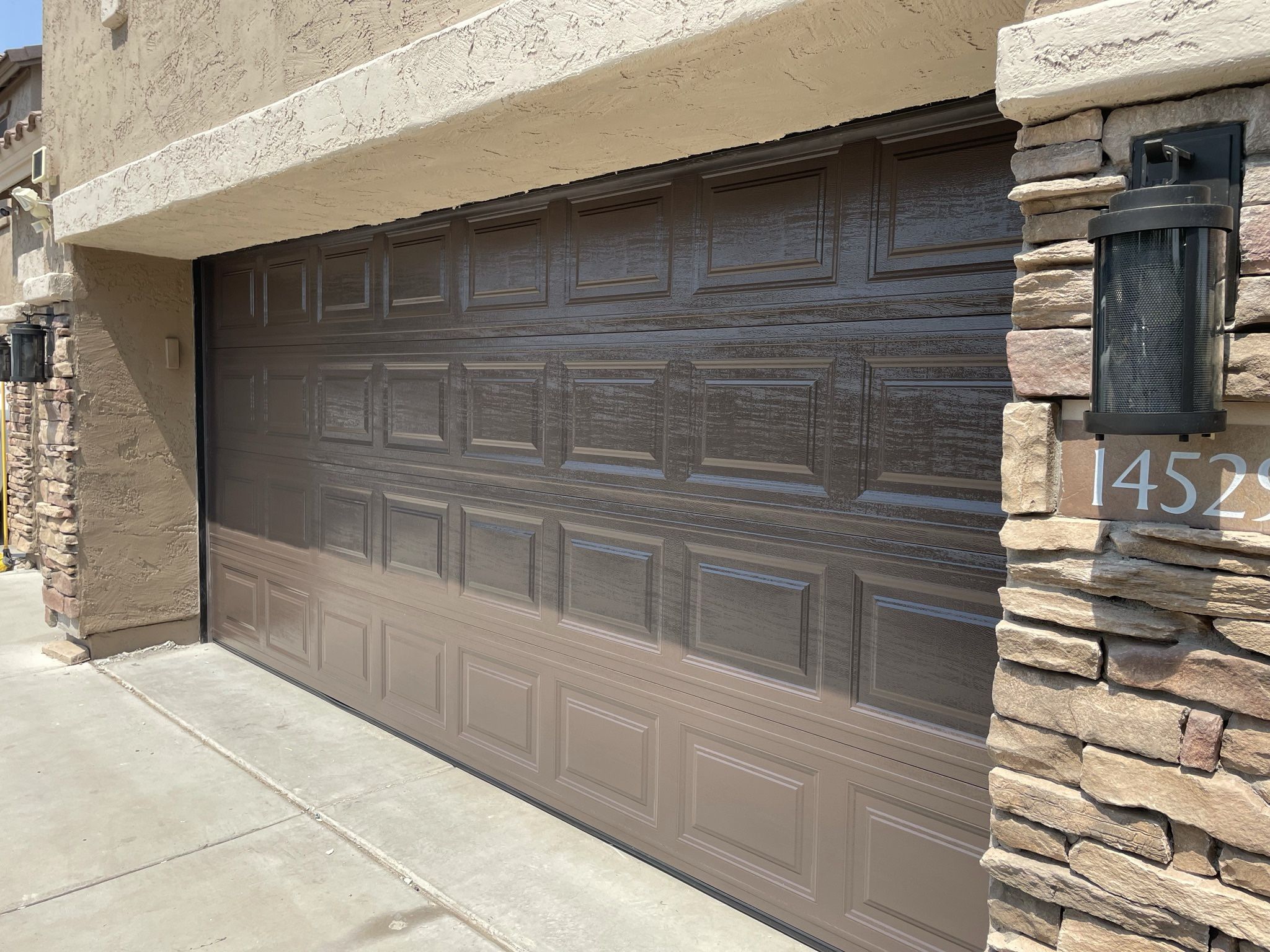 16x7 Complete Door. Garage Doors. Complete With All Hardware, Springs And Tracks