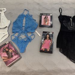 6 NEW Lingerie/ Club Wear Items * Victoria Secret