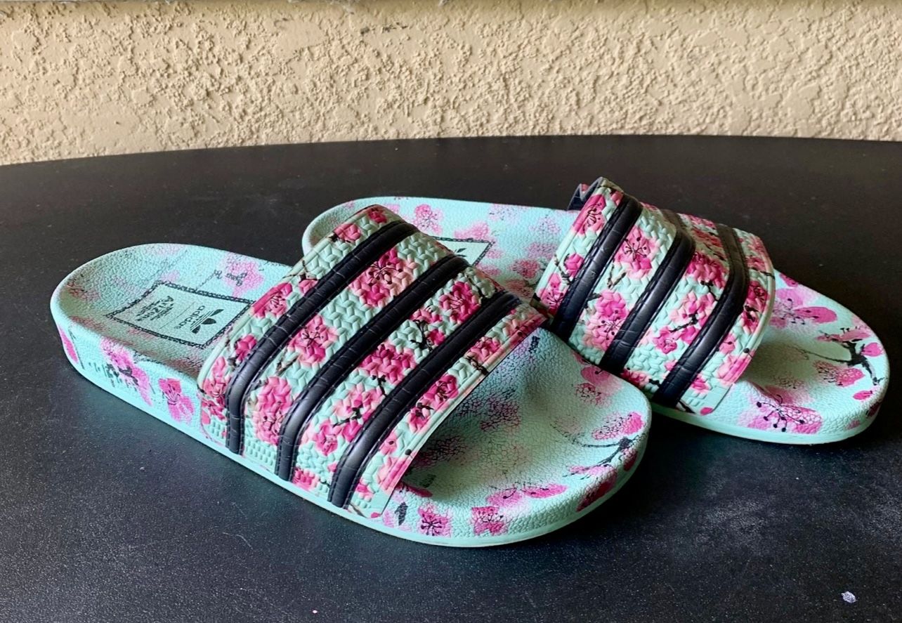 Adidas Adilette X Arizona green tea Slides