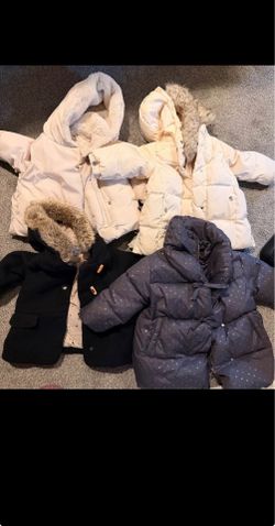 Zara baby girl coats bundle