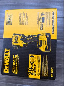 Dewalt impact atomic 1/4 inch $165