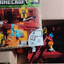 Lego Minecraft Blaze Bridge
