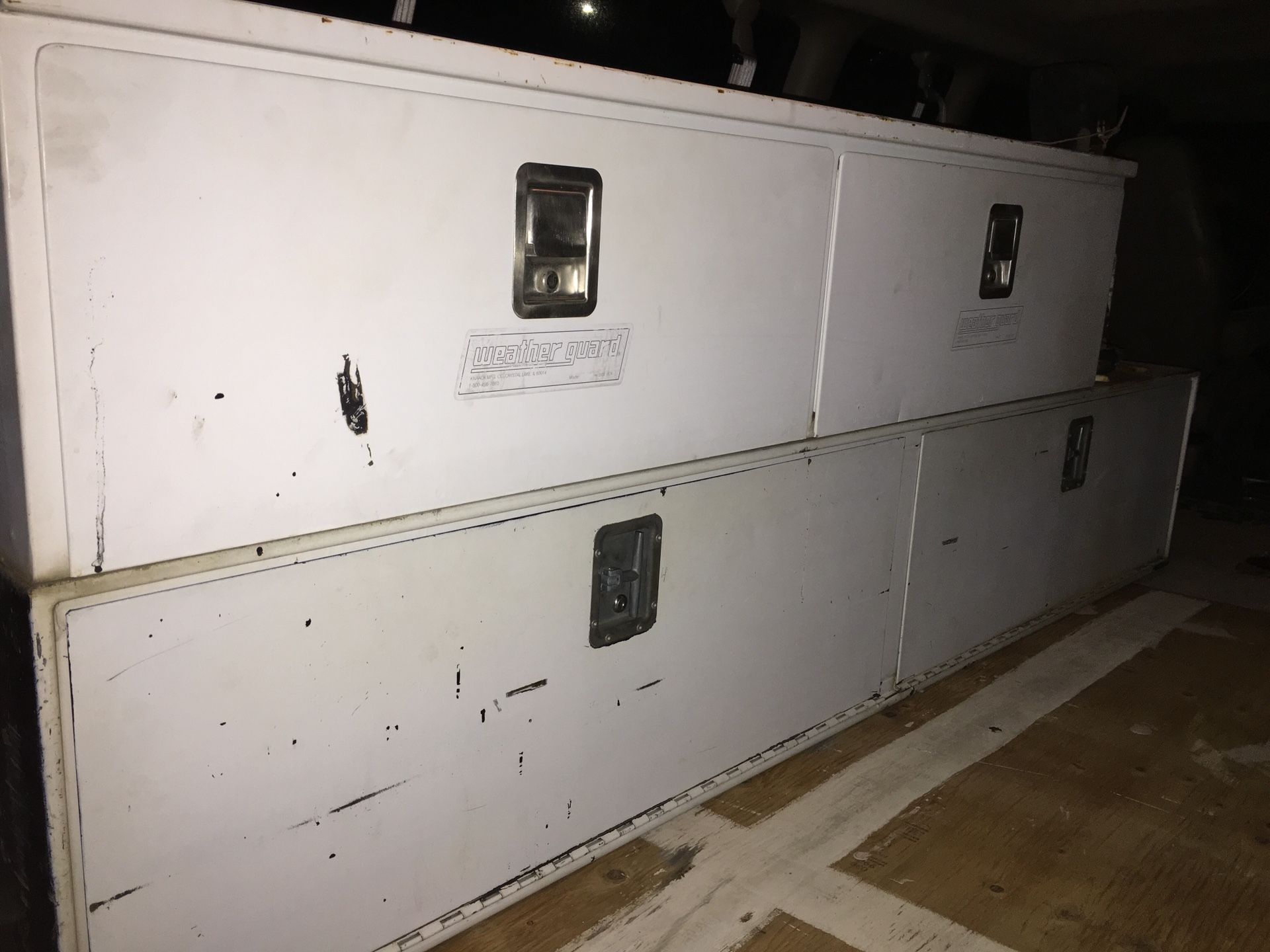 Construction tool boxes