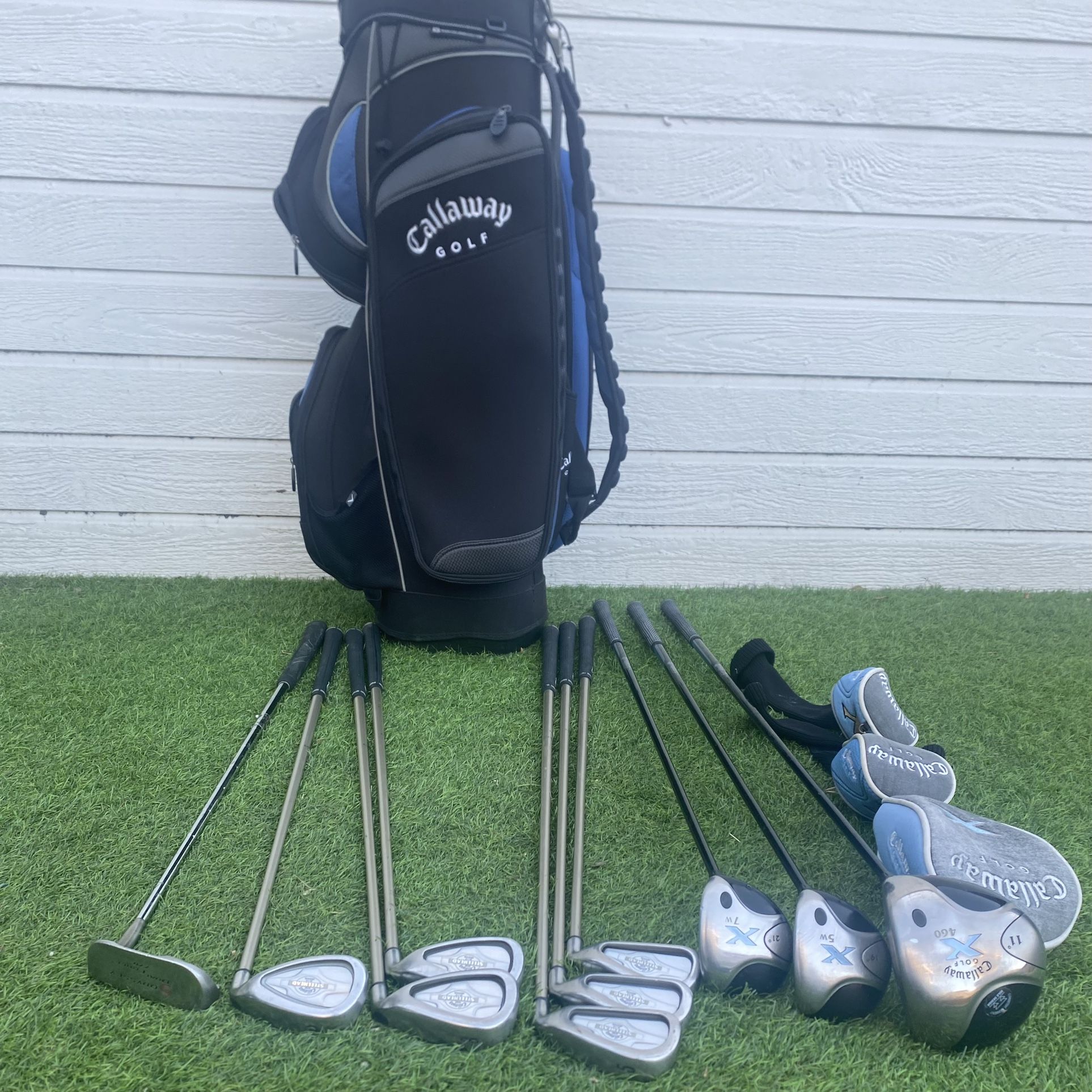 Women’s Callaway Gems Golf Set With Bag Odyssey Putter