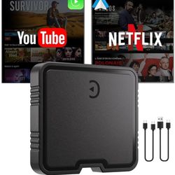 Wireless CarPlay Adapter For Convert Netflix, YouTube