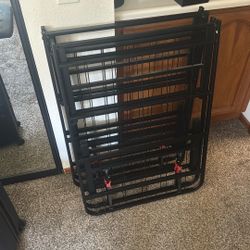 2x Twin Size Foldable Bed Frames