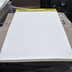 Post-it® Super Sticky Easel Pads, 25" x 30", 1 Pad, 30 Sheets/Pad, School Supplies for Classrooms, White