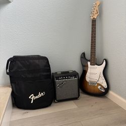 Fender Electric Guitar Bundle - Affinity Series® Stratocaster® HSS Pack