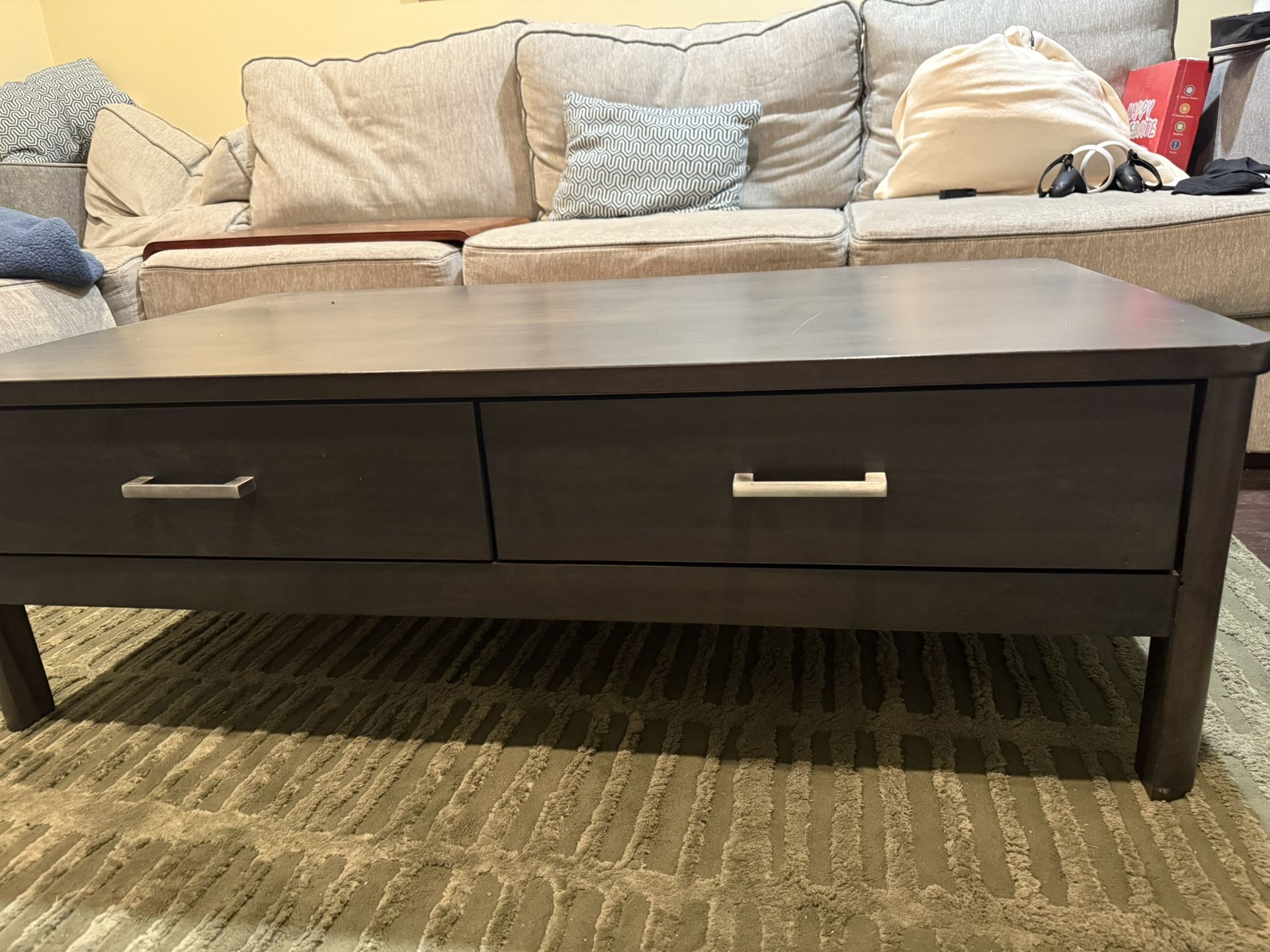 Wood Castle Coffee Table