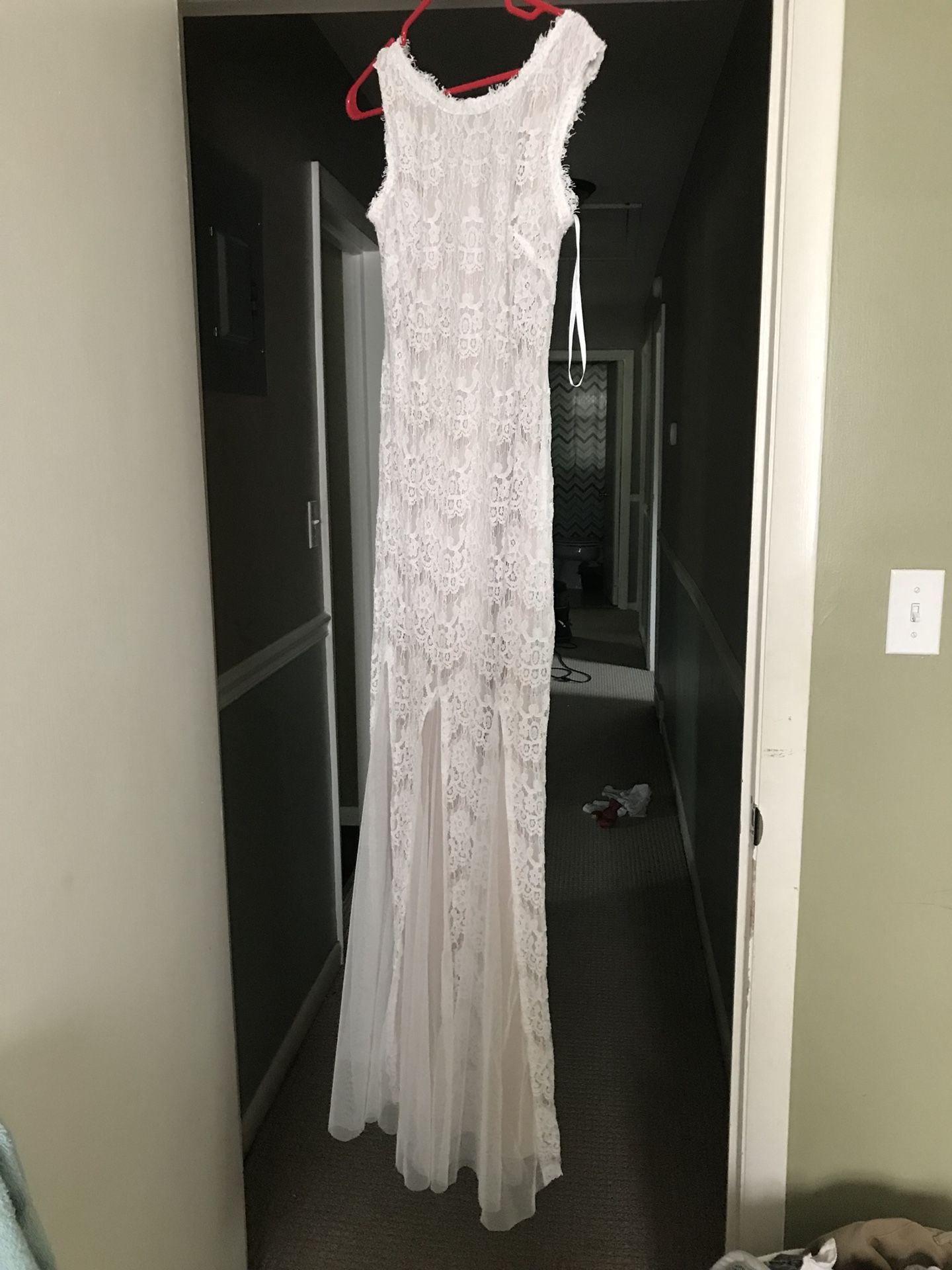 Wedding dress .. davids bridal size 4