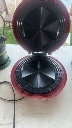 Red Electric Waffle Maker