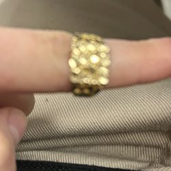 Gold 10k Nugget Ring