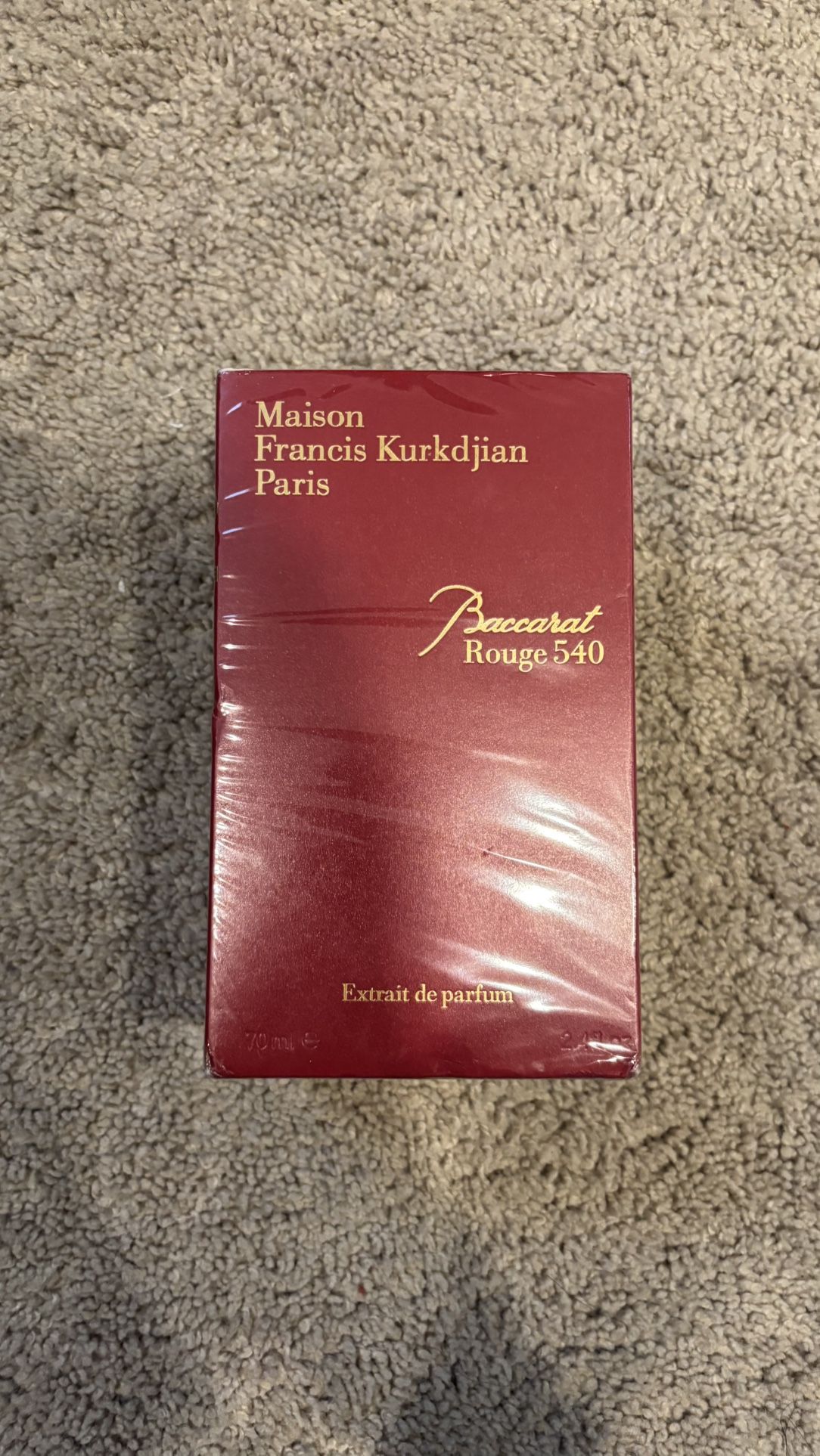 Baccarat Rouge 540 1:1!