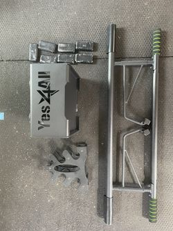 Olympic Bar Holder Pull Up Bar Door Mounted 