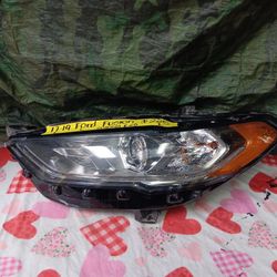 17-19 Ford Fusion Left Headlight Regular 