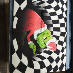 Dr. Seuss : The Grinch optical illusion anti slip mat 35.5" by 23.5" *new*