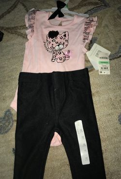 2 Pcs Baby Girl Outfit $15