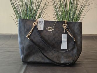 Brand New Coach Signature Marlie Tote Bag