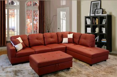 Sectional and Ottoman