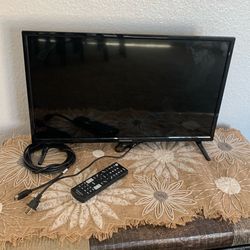 24” Insignia TV With Clicker And HDMI Cord