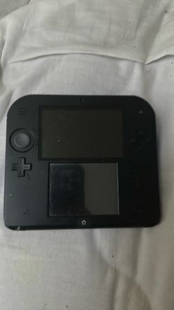 Nintendo 2DS Handheld System - Electric Blue/Black FOR PARTS/REPAIR