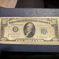 1950 $10 Dollar Note