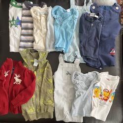 14pc Baby Boy 12-24mo Clothes 