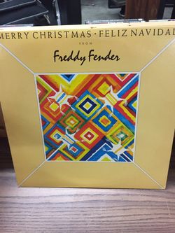 Merry Christmas- Feliz Navidad From Freddy Fender lp