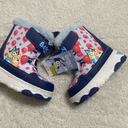 Bluey Snow Rain Cold Weather NEW Boots