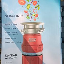 American Standars Slim Line 1.25HP Food Waste Disposer