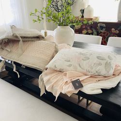 RH BABY restoration Hardware Crib Bedding 