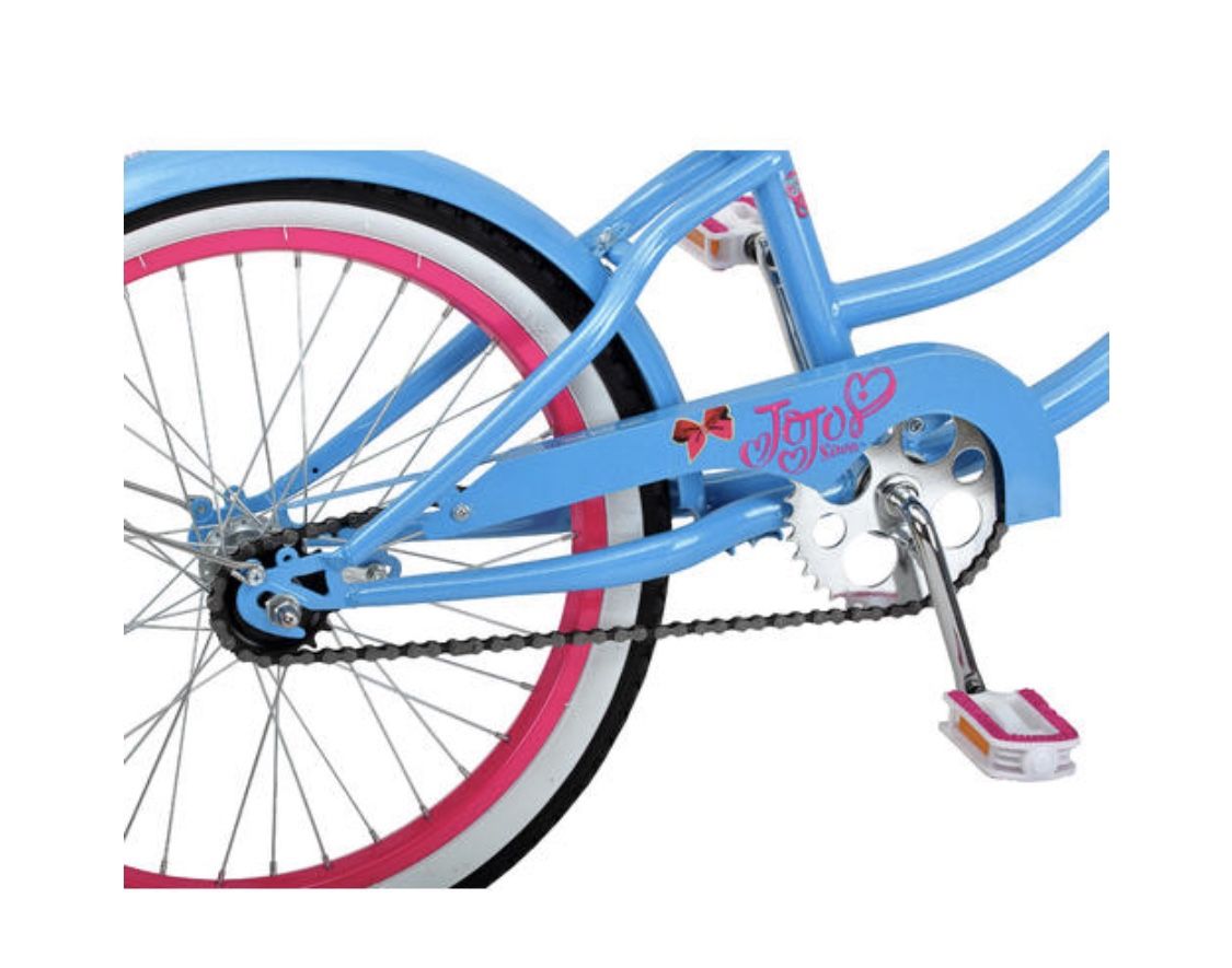 Nickelodeon JoJo Siwa 20 Girl s Sidewalk Cruiser Bike Light Blue and Pink new open box for Sale in Phoenix AZ OfferUp