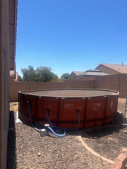 Used pool moving