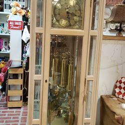 Grandfather Clocks $1200-$2200 Blonde Curio Clock 
