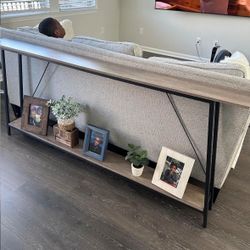 Narrow Console Entry Way Table 