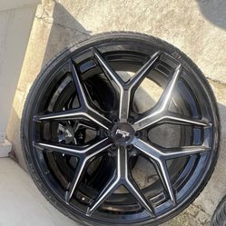Chevy 24 Inch Niche Rims