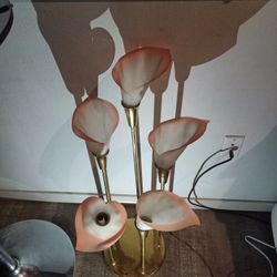 Hollywood Regency Style Calle Lilly Lamp