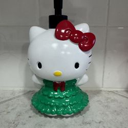 Hello Kitty Christmas Soap Dispenser 