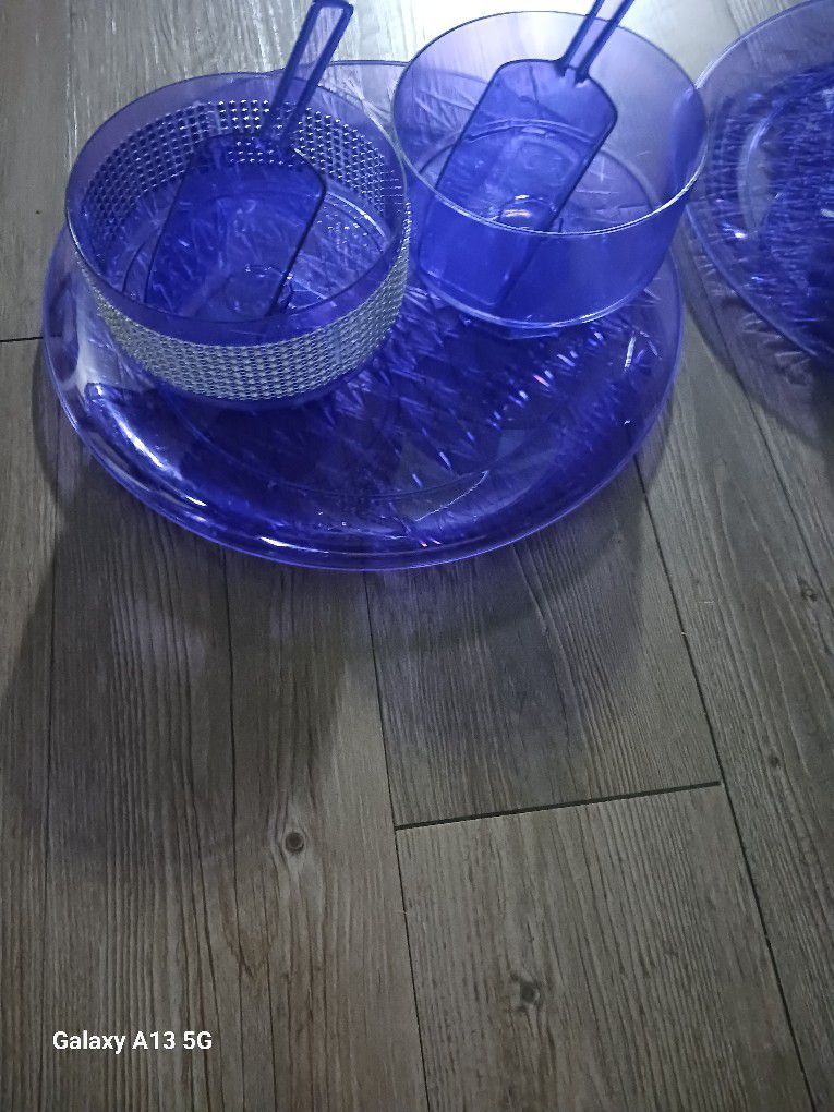 Two Trays 3 Candy Dishes With the Spook