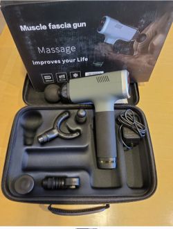 20 Speed Muscle Massage Gun, Quiet Deep Tissue Massage Gun for Athletes Percussion Massager Handheld for Soreness New 