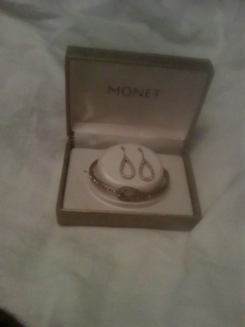 MONET Earrings And Bracelet