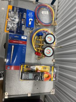 Lot Of Tools JB Industries, Imperial, Yellow  Jackets AC Tools
