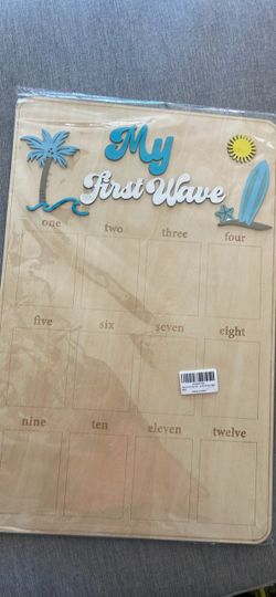 My First Wave Photo Board