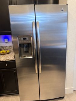 GE Stainless Steel Side-by-Side Refrigerator