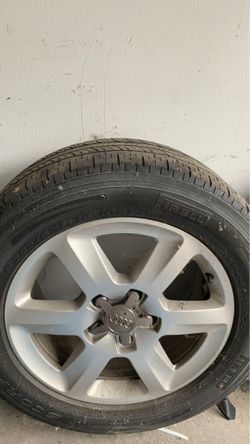 AUDI SUV RIMS 18’s 4 rims