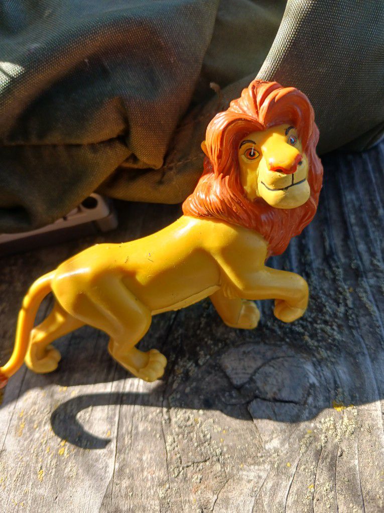 Mufasa from The Lion King (Disney), 5" PVC Toy Figure, Applause