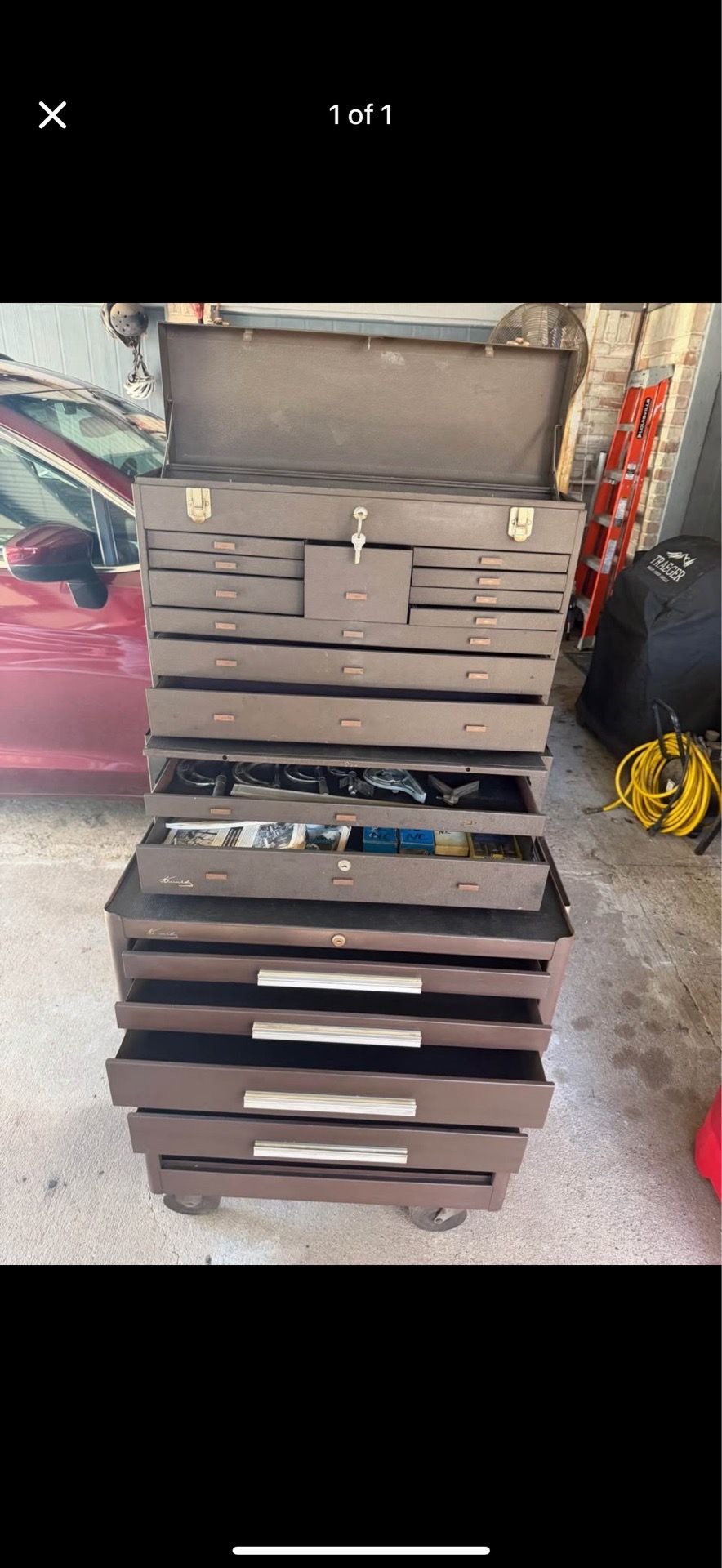 Kennedy machinist tool box