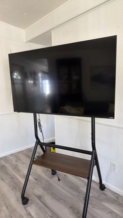 Tv stand on wheels