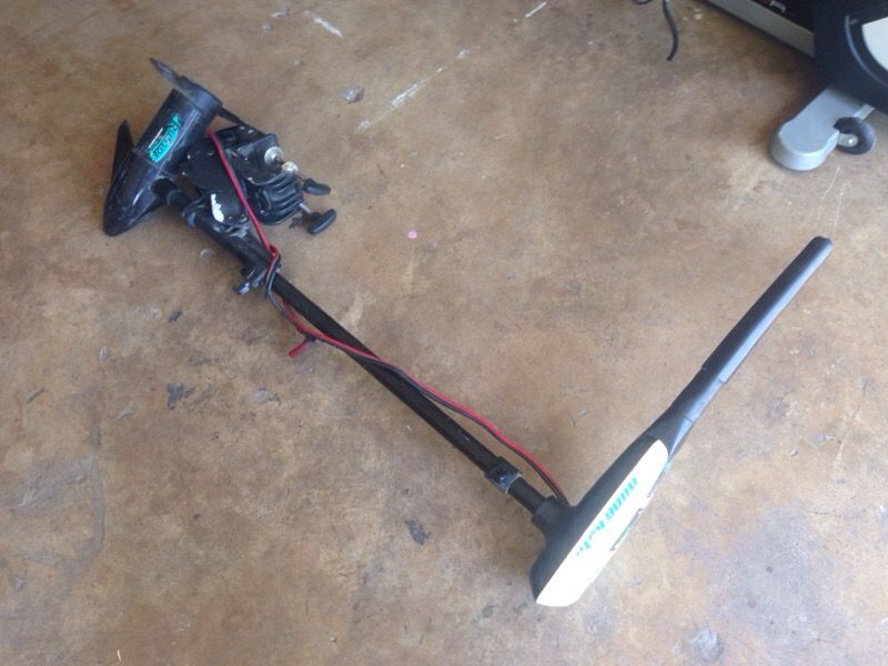 Riptide salwater series minn Kota RT27/S 27 lbs thrust boat motor