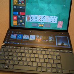 Dual Screen Laptop - ASUS Zenbook Duo 14 + Stylus